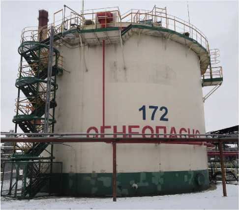Внешний вид. Резервуары стальные вертикальные цилиндрические, http://oei-analitika.ru рисунок № 6