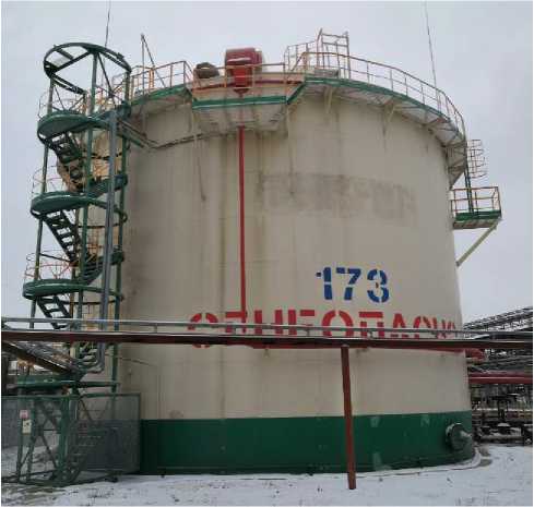 Внешний вид. Резервуары стальные вертикальные цилиндрические, http://oei-analitika.ru рисунок № 7