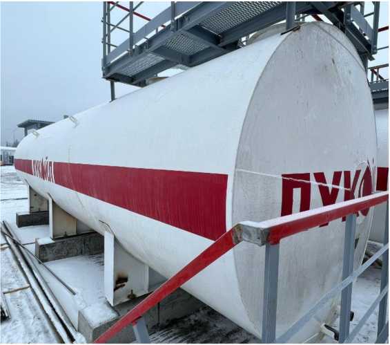 Внешний вид. Резервуары горизонтальные стальные наземные  (РГСн-100), http://oei-analitika.ru 