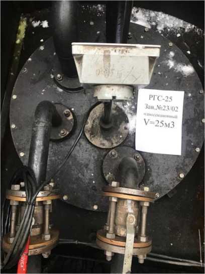 Внешний вид. Резервуары стальные горизонтальные цилиндрические, http://oei-analitika.ru рисунок № 3