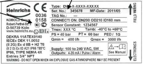 Внешний вид. Расходомеры вихревые, http://oei-analitika.ru рисунок № 6