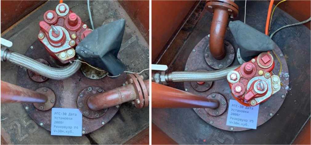 Внешний вид. Резервуары стальные горизонтальные цилиндрические, http://oei-analitika.ru рисунок № 3