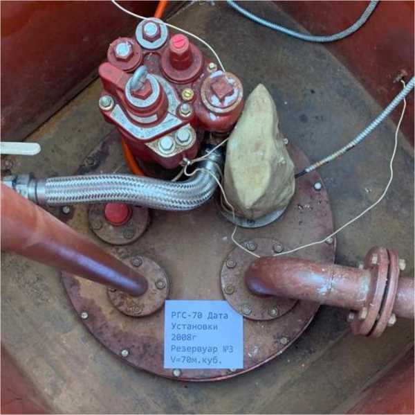 Внешний вид. Резервуары стальные горизонтальные цилиндрические, http://oei-analitika.ru рисунок № 5