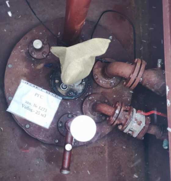 Внешний вид. Резервуары стальные горизонтальные цилиндрические, http://oei-analitika.ru рисунок № 5