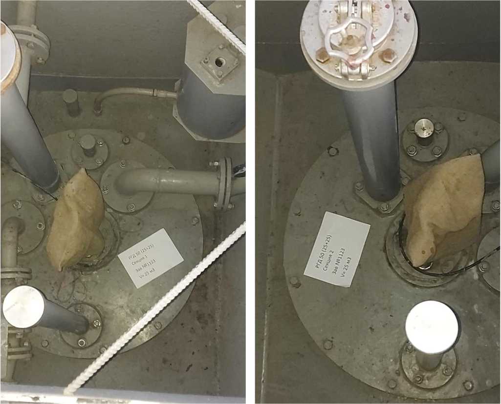 Внешний вид. Резервуары стальные горизонтальные цилиндрические, http://oei-analitika.ru рисунок № 2