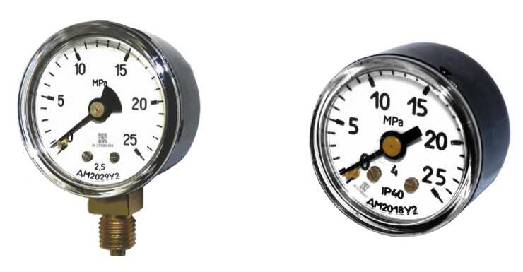 Внешний вид. Манометры, вакуумметры, мановакуумметры показывающие, http://oei-analitika.ru рисунок № 3