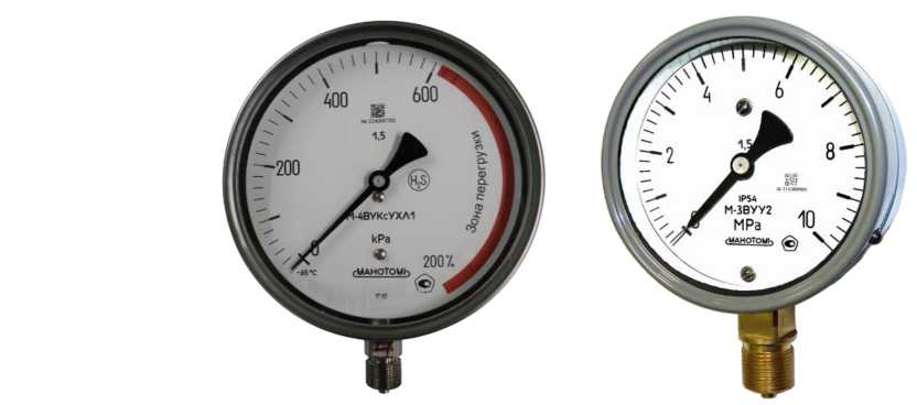 Внешний вид. Манометры, вакуумметры, мановакуумметры показывающие, http://oei-analitika.ru рисунок № 4