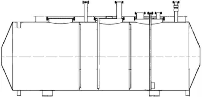 Внешний вид. Резервуары стальные горизонтальные цилиндрические, http://oei-analitika.ru рисунок № 9
