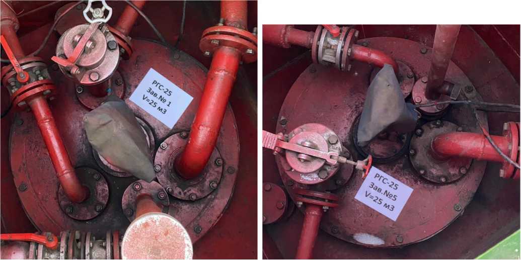 Внешний вид. Резервуары стальные горизонтальные цилиндрические, http://oei-analitika.ru рисунок № 2