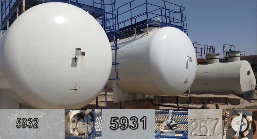 Внешний вид. Резервуары стальные горизонтальные цилиндрические, http://oei-analitika.ru рисунок № 1