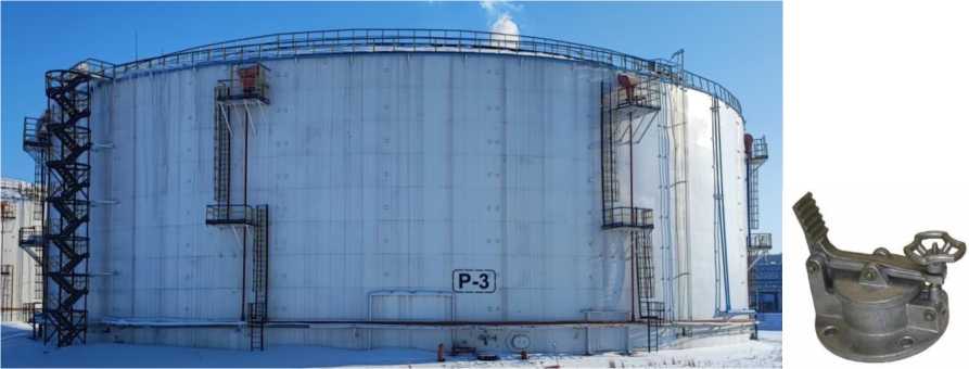 Внешний вид. Резервуары стальные вертикальные цилиндрические, http://oei-analitika.ru рисунок № 3