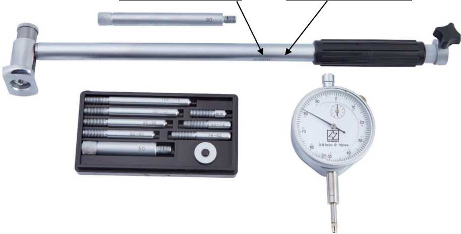 Внешний вид. Нутромеры индикаторные с ценой деления 0,01 мм (Точинтех), http://oei-analitika.ru 