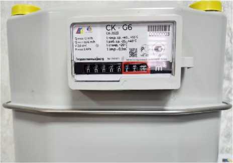 Внешний вид. Счетчики газа диафрагменные, http://oei-analitika.ru рисунок № 1