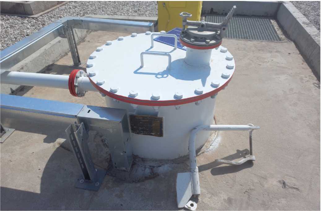 Внешний вид. Резервуар стальной горизонтальный цилиндрический, http://oei-analitika.ru рисунок № 3