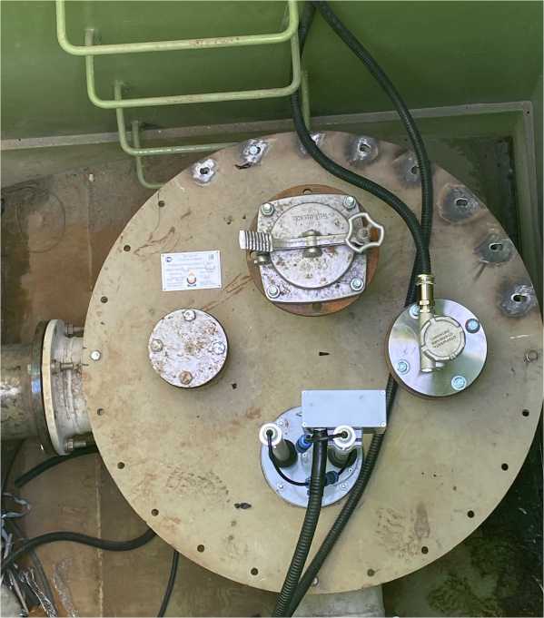 Внешний вид. Резервуар горизонтальный стальной (подземный), http://oei-analitika.ru рисунок № 3