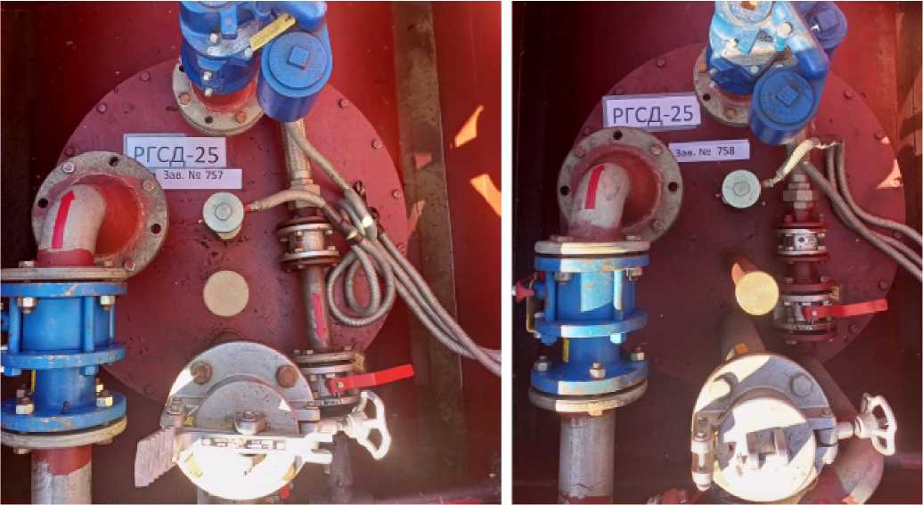 Внешний вид. Резервуары горизонтальные стальные двустенные, http://oei-analitika.ru рисунок № 2