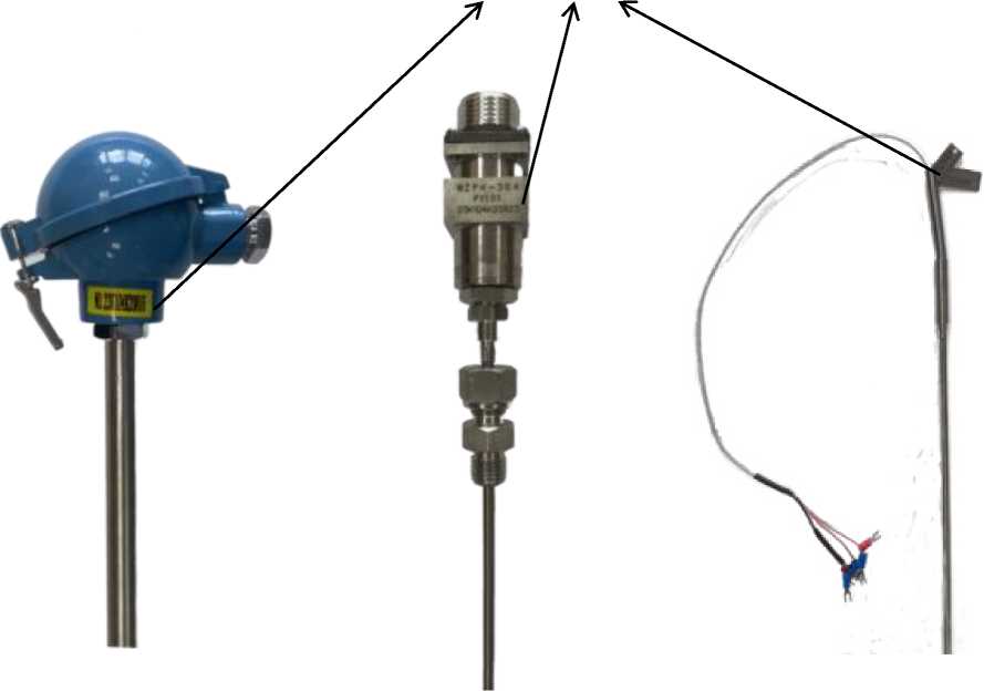 Внешний вид. Термопреобразователи сопротивления (WZP(K)), http://oei-analitika.ru 