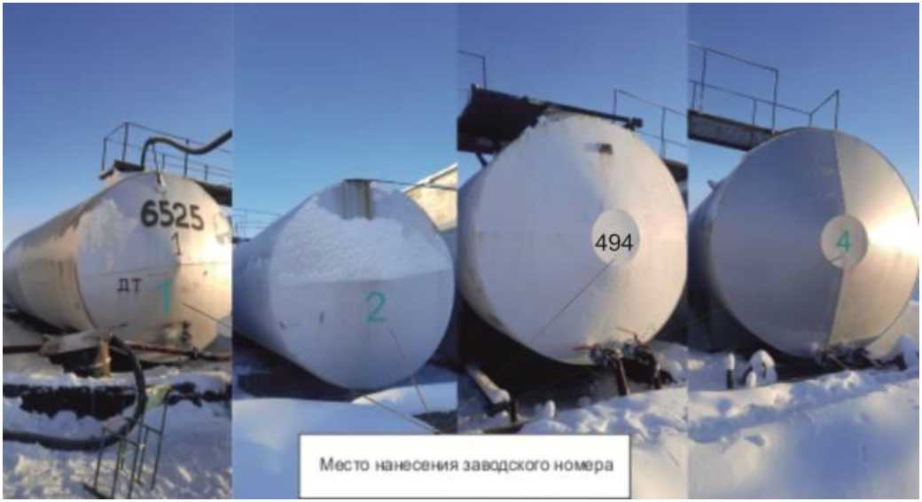 Внешний вид. Резервуары горизонтальные стальные цилиндрические, http://oei-analitika.ru рисунок № 1