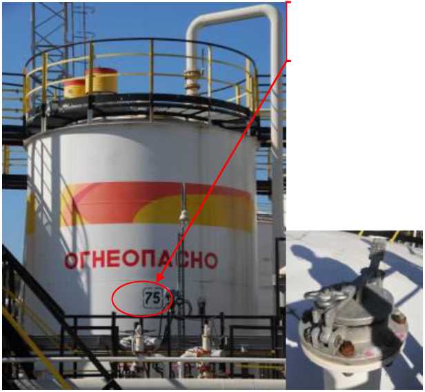 Внешний вид. Резервуары стальные вертикальные цилиндрические, http://oei-analitika.ru рисунок № 4