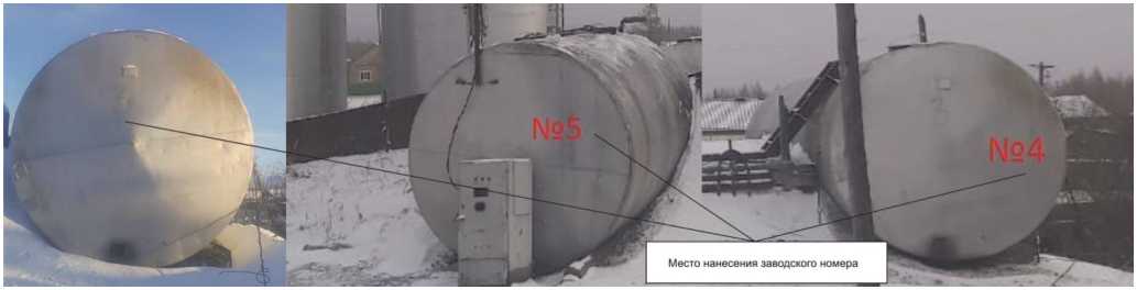 Внешний вид. Резервуары горизонтальные стальные цилиндрические, http://oei-analitika.ru рисунок № 1