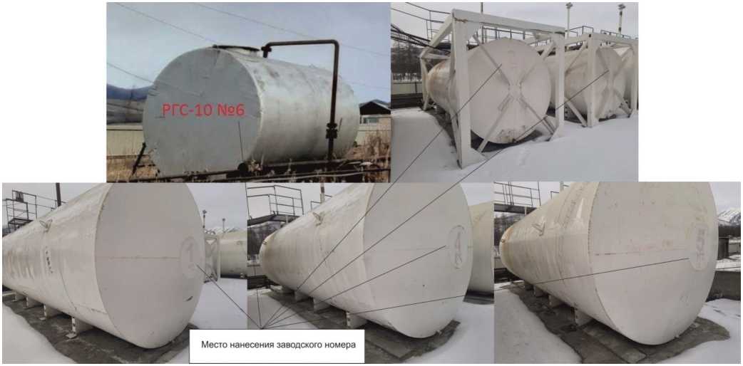 Внешний вид. Резервуары горизонтальные стальные цилиндрические, http://oei-analitika.ru рисунок № 1