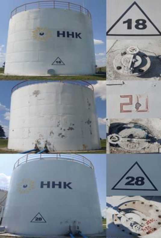 Внешний вид. Резервуары стальные вертикальные цилиндрические, http://oei-analitika.ru рисунок № 1