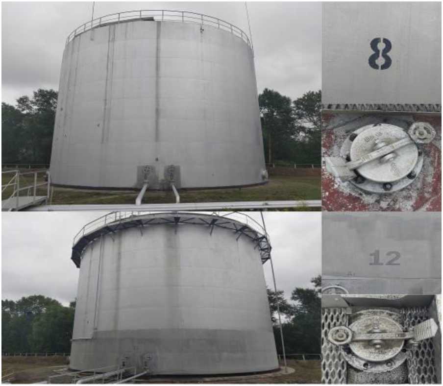 Внешний вид. Резервуары стальные вертикальные цилиндрические, http://oei-analitika.ru рисунок № 1