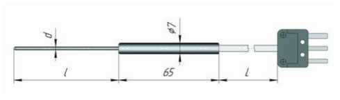 Внешний вид. Термопреобразователи сопротивления (ТСХr), http://oei-analitika.ru 