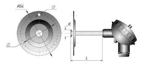 Внешний вид. Термопреобразователи сопротивления (ТСХr), http://oei-analitika.ru 