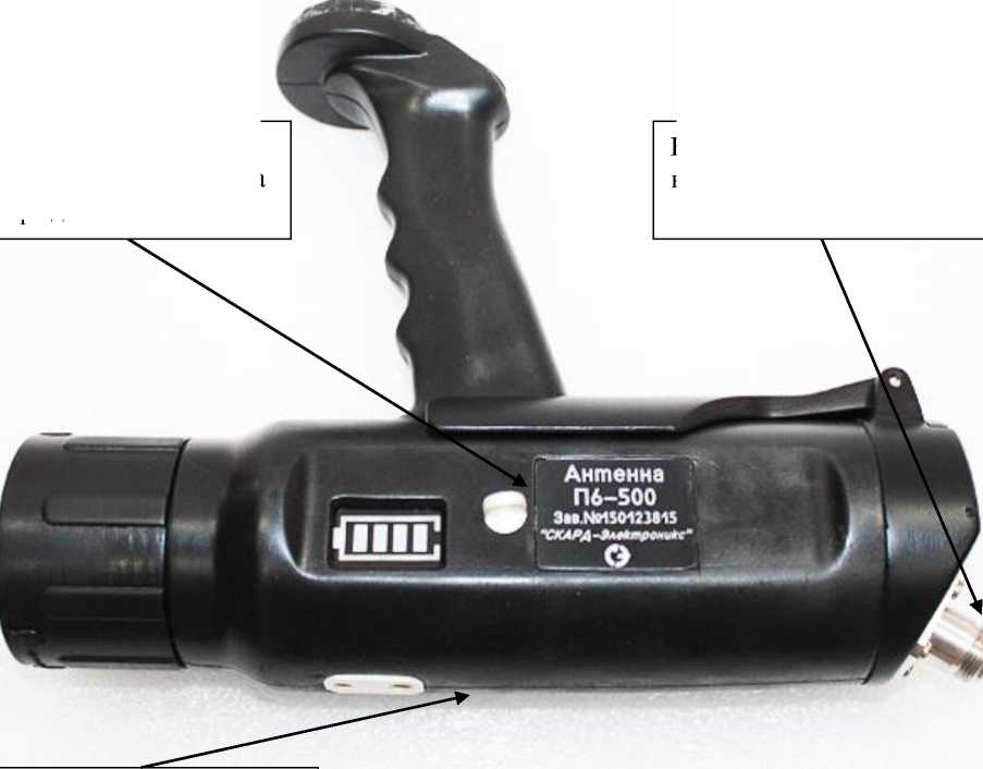 Внешний вид. Антенны измерительные со съёмными модулями, http://oei-analitika.ru рисунок № 1