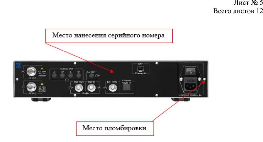 Внешний вид. Приемники измерительные, http://oei-analitika.ru рисунок № 4