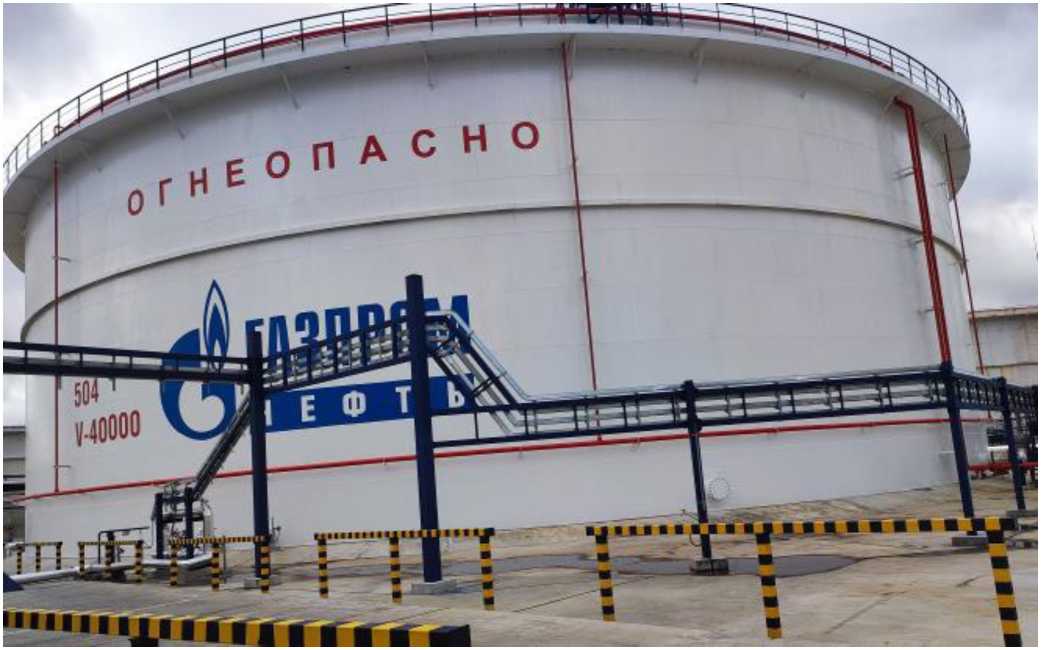 Внешний вид. Резервуар стальной вертикальный цилиндрический, http://oei-analitika.ru рисунок № 1