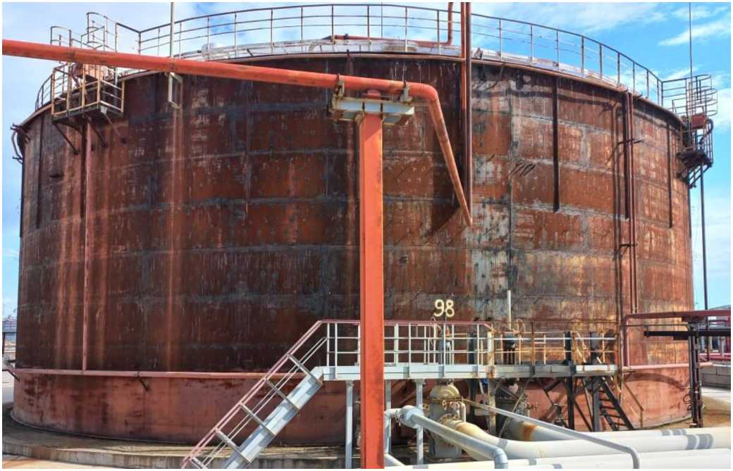 Внешний вид. Резервуары стальные вертикальные цилиндрические, http://oei-analitika.ru рисунок № 4