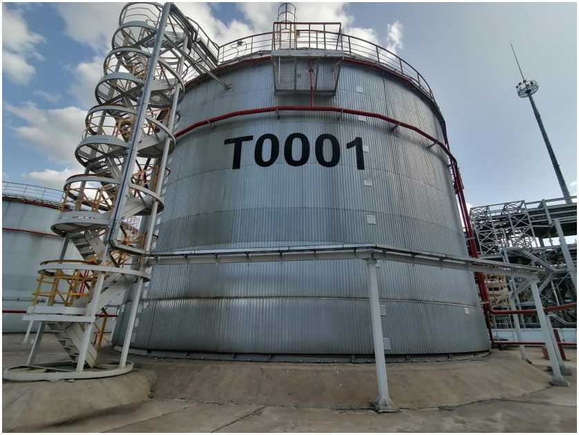 Внешний вид. Резервуары стальные вертикальные цилиндрические, http://oei-analitika.ru рисунок № 1