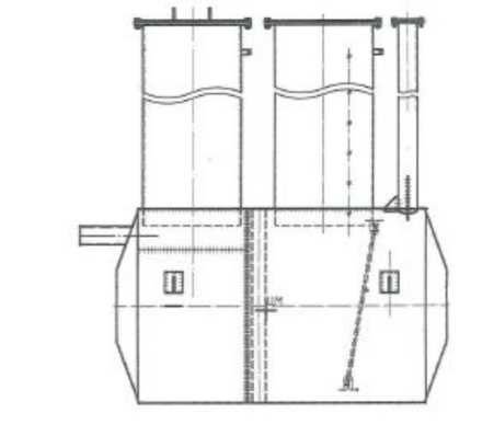 Внешний вид. Резервуар стальной горизонтальный цилиндрический, http://oei-analitika.ru рисунок № 1