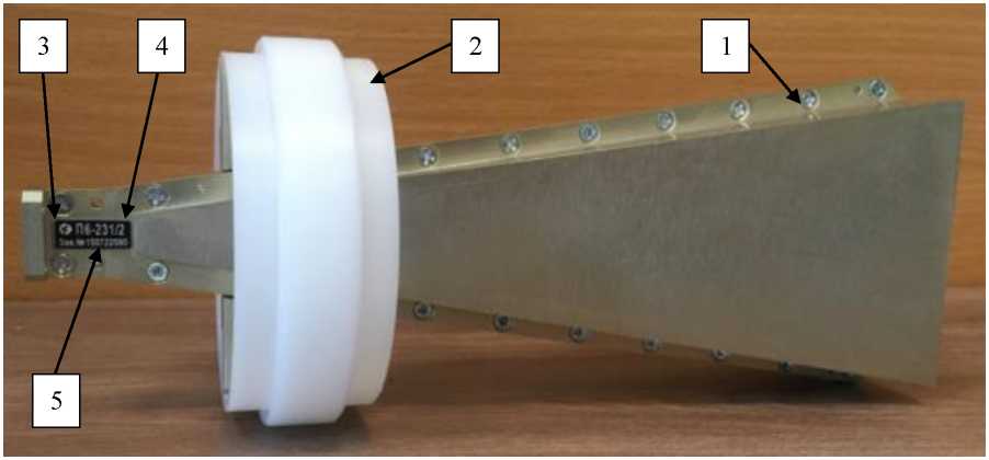 Внешний вид. Антенны измерительные рупорные, http://oei-analitika.ru рисунок № 4