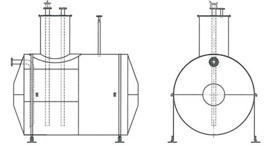 Внешний вид. Резервуары горизонтальные стальные, http://oei-analitika.ru рисунок № 7