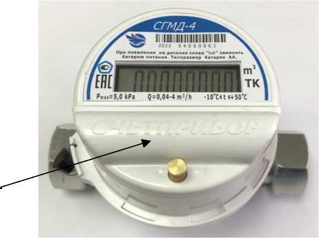 Внешний вид. Счетчики газа малогабаритные бытовые, http://oei-analitika.ru рисунок № 1