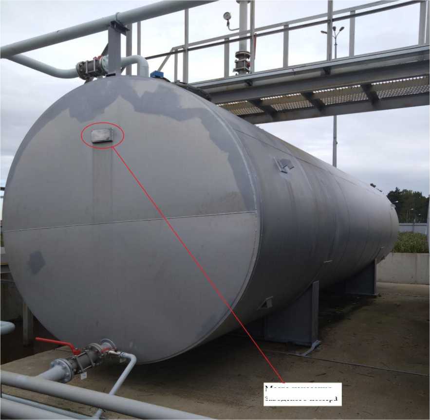 Внешний вид. Резервуары горизонтальные стальные, http://oei-analitika.ru рисунок № 1
