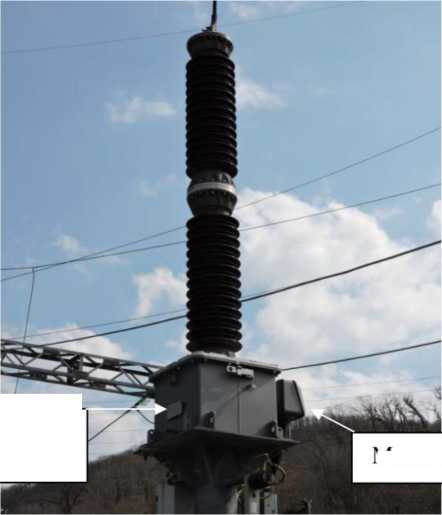 Внешний вид. Трансформаторы напряжения емкостные, http://oei-analitika.ru рисунок № 1