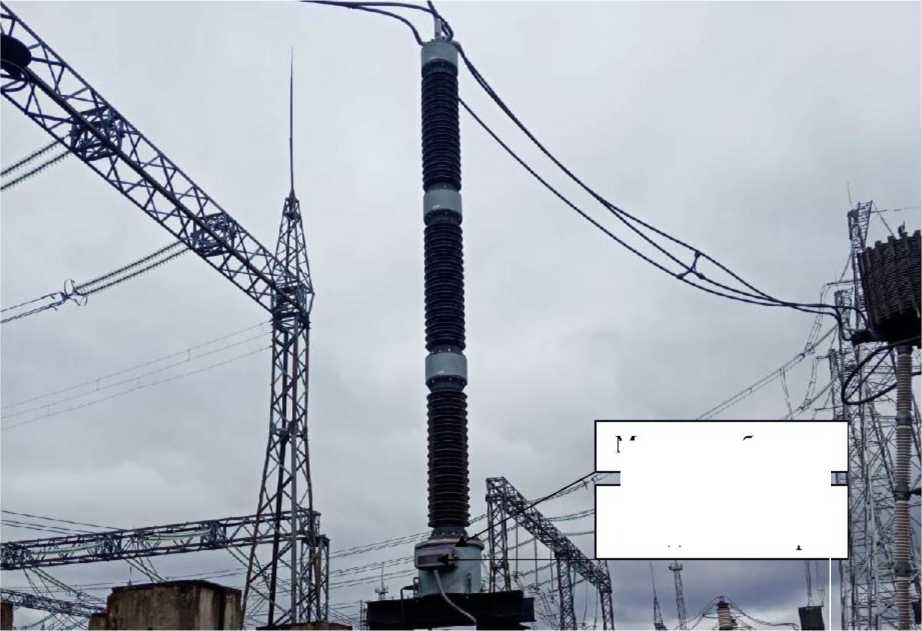 Внешний вид. Трансформаторы напряжения емкостные, http://oei-analitika.ru рисунок № 1