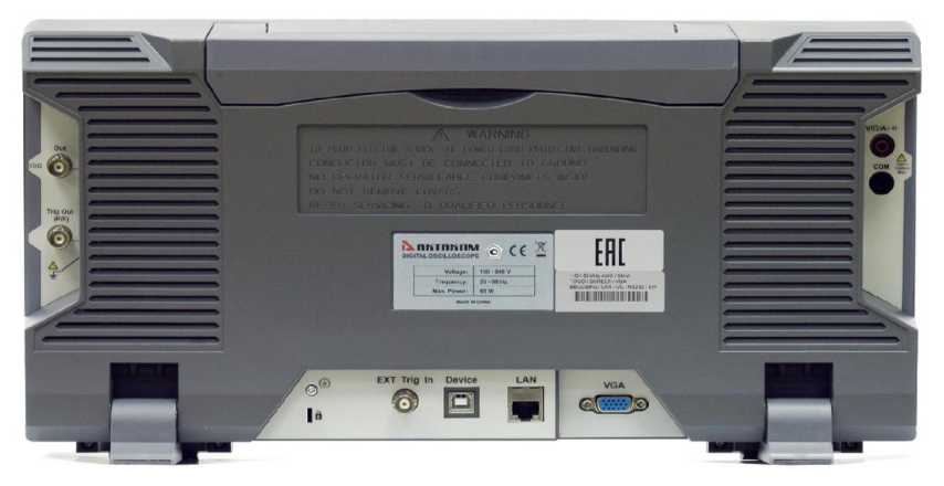 Внешний вид. Осциллографы цифровые, http://oei-analitika.ru рисунок № 6