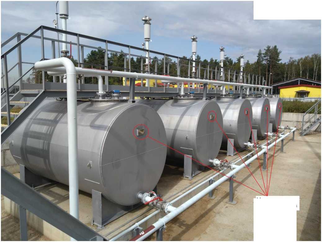 Внешний вид. Резервуары горизонтальные стальные, http://oei-analitika.ru рисунок № 1
