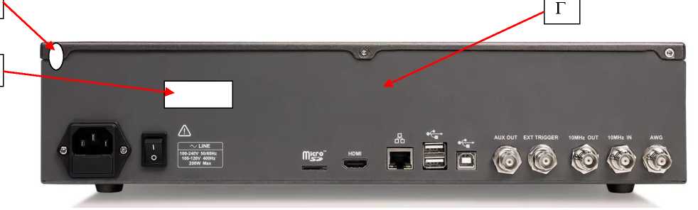 Внешний вид. Осциллографы цифровые, http://oei-analitika.ru рисунок № 2