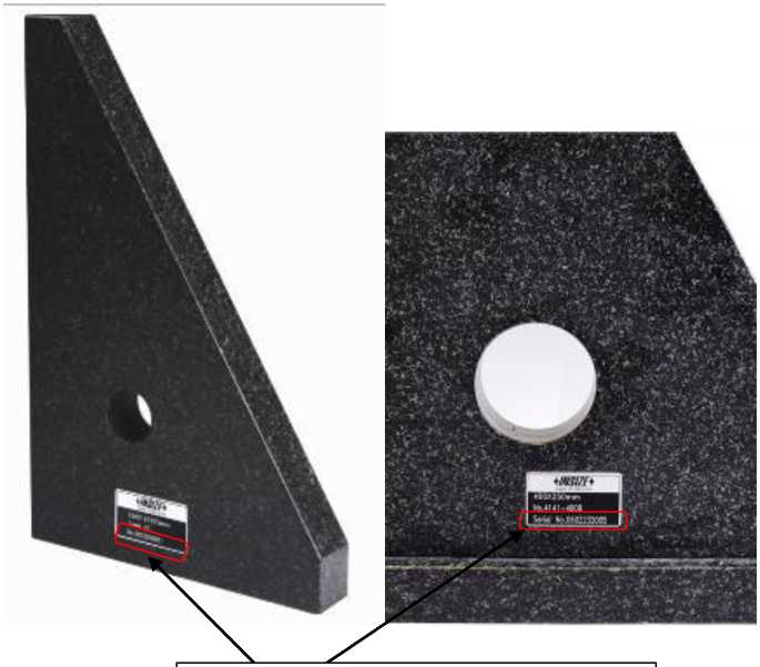 Внешний вид. Угольники поверочные 90°, http://oei-analitika.ru рисунок № 1