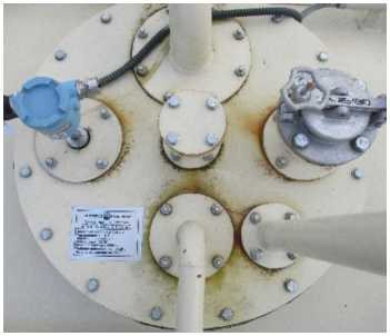 Внешний вид. Резервуар горизонтальный цилиндрический двустенный наземный, http://oei-analitika.ru рисунок № 2