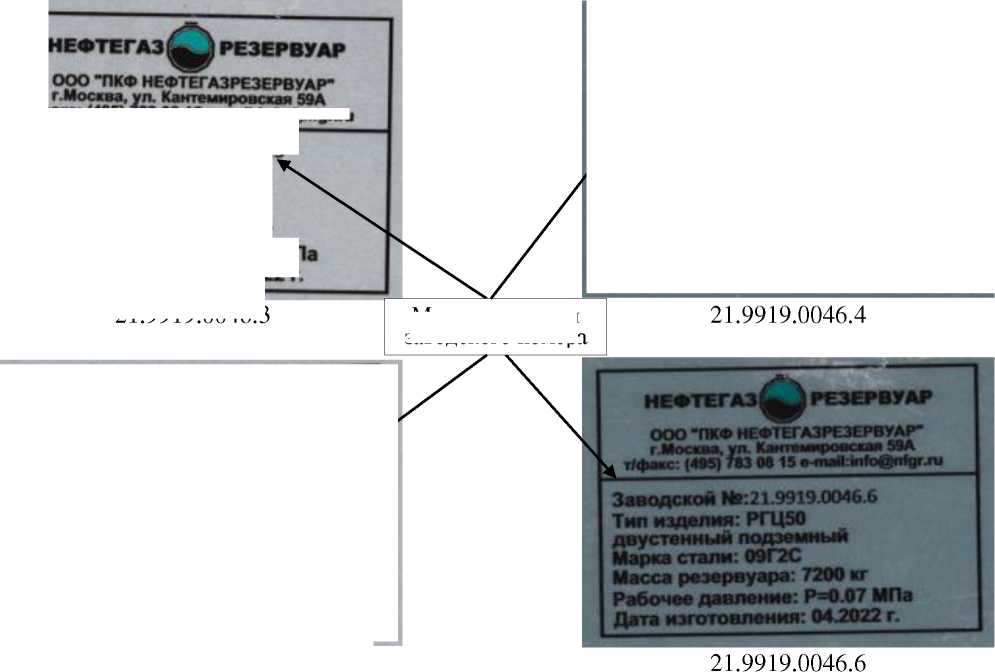 Внешний вид. Резервуары горизонтальные цилиндрические двустенные подземные, http://oei-analitika.ru рисунок № 3