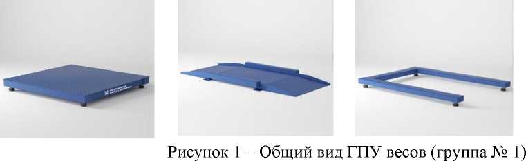 Внешний вид. Весы платформенные, http://oei-analitika.ru рисунок № 1