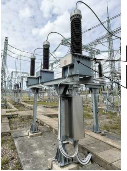 Внешний вид. Трансформаторы напряжения емкостные, http://oei-analitika.ru рисунок № 1