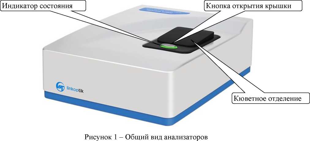 Внешний вид. Анализаторы частиц лазерные, http://oei-analitika.ru рисунок № 1